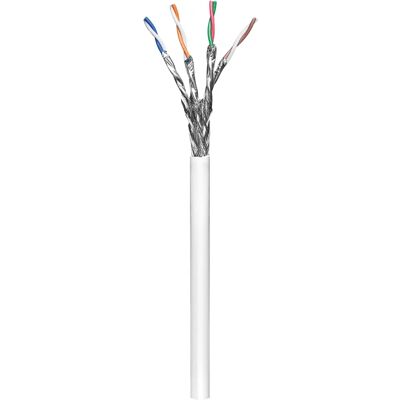 Mercodan Cat6 Modèle S/FTP 305m Blanc - Câble réseau Mercodan Cat6 Modèle S/FTP 305m Blanc - Câble réseau