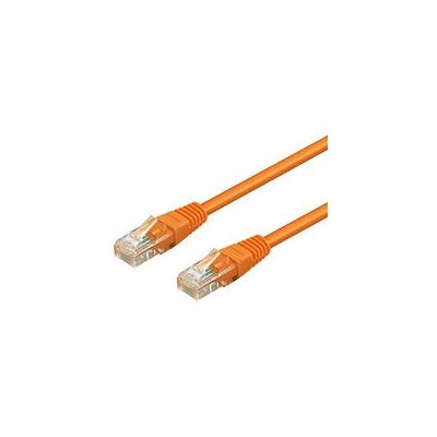 Goobay 3m 2xRJ-45 Netzwerkkabel - U/UTP Cat5e - Orange - 3 M Goobay 3m 2xRJ-45 Netzwerkkabel - U/UTP Cat5e - Orange - 3 M
