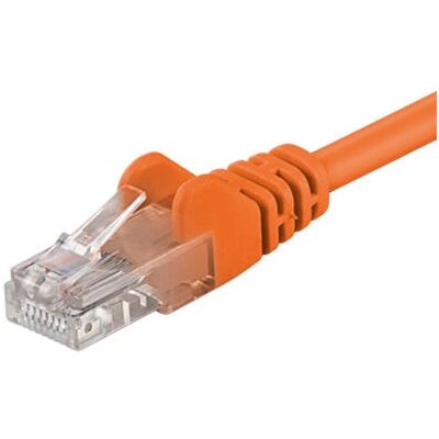 Wentronic Goobay 5m Orange Cat5e UTP Networking Cable Wentronic Goobay 5m Orange Cat5e UTP Networking Cable