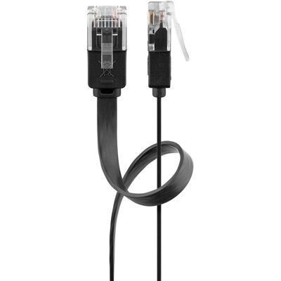 Goobay 95386 Câble Réseau Plat Cat6 UTP 3m - Publicité Goobay 95386 Câble Réseau Plat Cat6 UTP 3m - Publicité