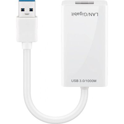 Goobay 95442 Külső USB Gigabit Ethernet Adapter - Hálózattípus Goobay 95442 Külső USB Gigabit Ethernet Adapter - Hálózattípus