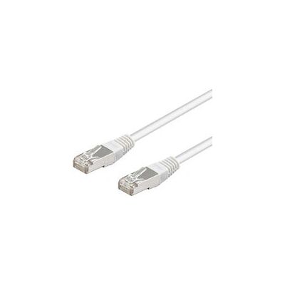 Câble réseau Goobay 1,5m CCA Cat5e FTP - Blanc Câble réseau Goobay 1,5m CCA Cat5e FTP - Blanc