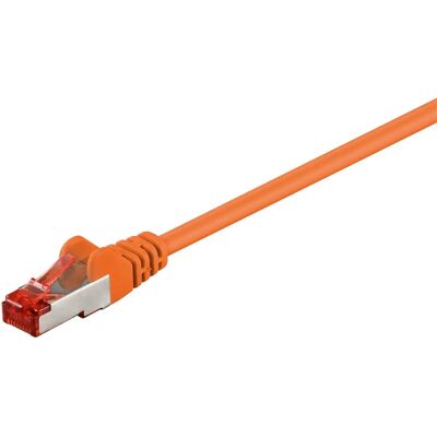 Cable de red Cat6 Naranja Goobay 95570 - 1.5m Cable de red Cat6 Naranja Goobay 95570 - 1.5m