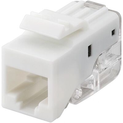 Modulo Keystone Goobay - UTP Cat 5e, 100 MHz, Bianco Modulo Keystone Goobay - UTP Cat 5e, 100 MHz, Bianco