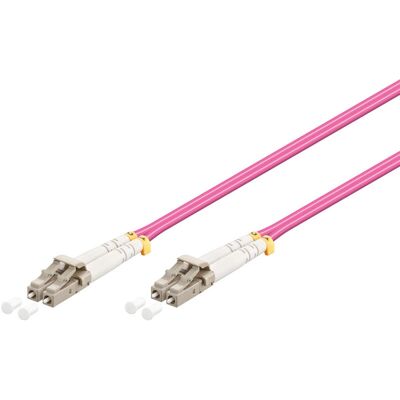 Câble fibre optique duplex OM4 violet 10m - Publicité Câble fibre optique duplex OM4 violet 10m - Publicité