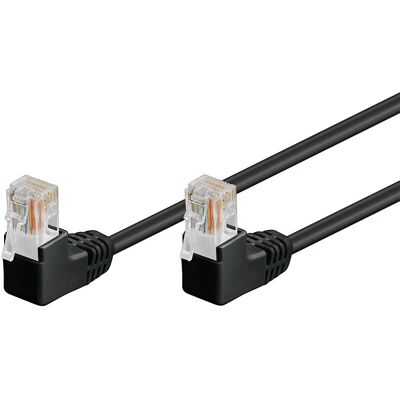 Cable de red Goobay 96085 - 0,5m - Negro - Cat5e U/UTP Cable de red Goobay 96085 - 0,5m - Negro - Cat5e U/UTP