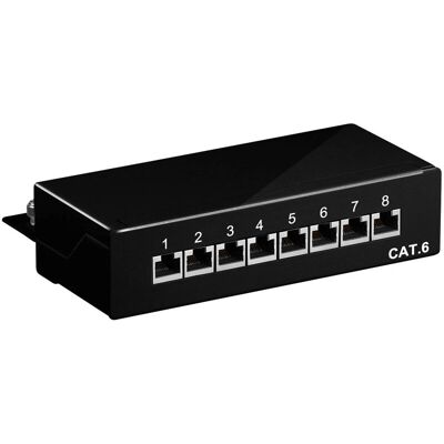 Goobay 96105 Jakotuslaite 8 porttia - Verkko Ethernet kytkin Goobay 96105 Jakotuslaite 8 porttia - Verkko Ethernet kytkin