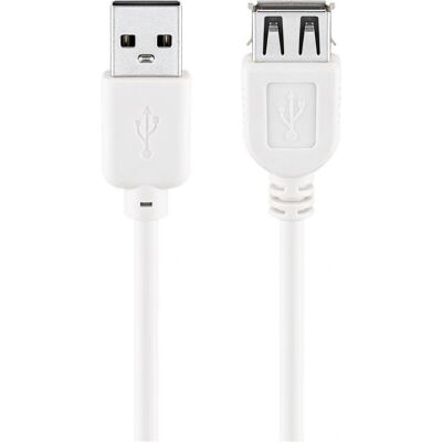 Goobay 96197 USB Kabel - USB A Verlengkabel - USB 2.0 - 60cm Goobay 96197 USB Kabel - USB A Verlengkabel - USB 2.0 - 60cm