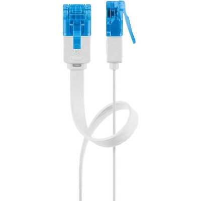 Kabel sieciowy Goobay 96380 - 15m, Cat6a U/UTP, Płaski Kabel sieciowy Goobay 96380 - 15m, Cat6a U/UTP, Płaski