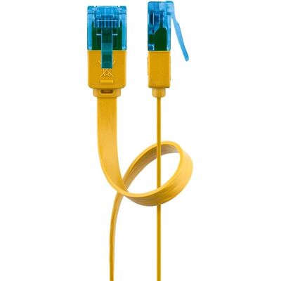 Cable de red Goobay 96307 - 1M - Cat6a, U/UTP, RJ45, Amarillo Cable de red Goobay 96307 - 1M - Cat6a, U/UTP, RJ45, Amarillo