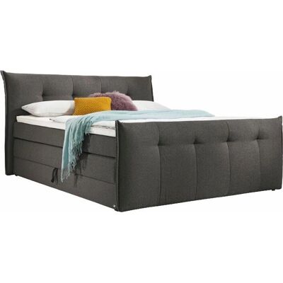 Musterring Florida Boxspringbett - 180x200cm, Grau Musterring Florida Boxspringbett - 180x200cm, Grau