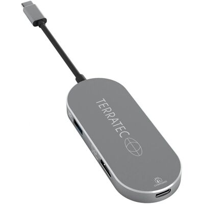 Terratec Connect C5 USB-C Dockingstation - Silber Terratec Connect C5 USB-C Dockingstation - Silber