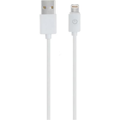 RealPower Lightning-kabel - 1m Wit - USB naar Lightning RealPower Lightning-kabel - 1m Wit - USB naar Lightning