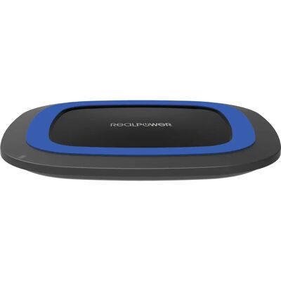 Caricabatterie wireless RealPower FreeCharge-10 - Ricarica rapida, Qi, Nero Caricabatterie wireless RealPower FreeCharge-10 - Ricarica rapida, Qi, Nero