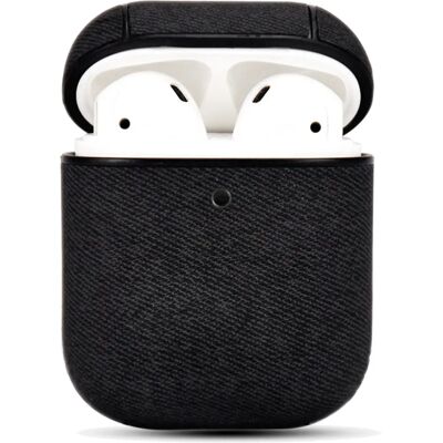 Terratec Air Box - Kopfhörerhülle - Polycarbonat - Schwarz Stoff - Für Apple AirPods Terratec Air Box - Kopfhörerhülle - Polycarbonat - Schwarz Stoff - Für Apple AirPods