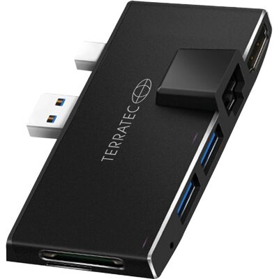 Terratec Connect Pro2 Dockingstation - 4K HDMI, USB 3.0, Kartenleser Terratec Connect Pro2 Dockingstation - 4K HDMI, USB 3.0, Kartenleser