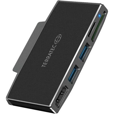 Terratec Connect Go1 Zwart - USB Docking Station Terratec Connect Go1 Zwart - USB Docking Station