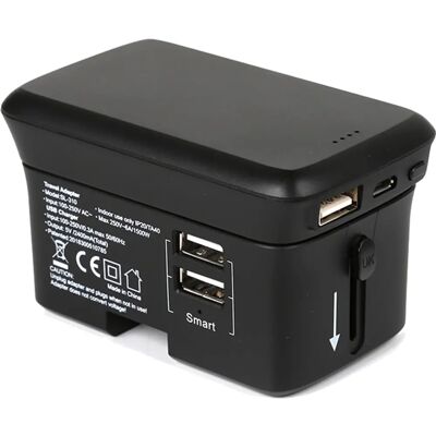 RealPower TravelCharge-4k Power Bank y Cargador de Viaje - Universal RealPower TravelCharge-4k Power Bank y Cargador de Viaje - Universal