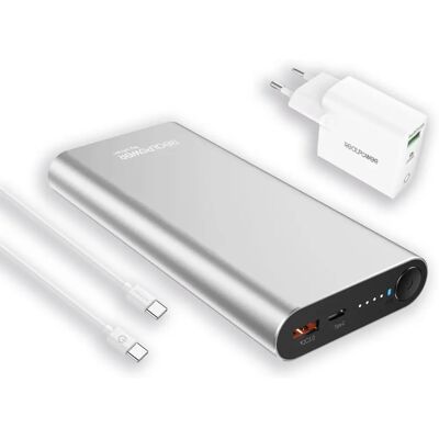 Powerbank RealPower PB-20000 PD - 20000 mAh, USB-C & Quick Charge Powerbank RealPower PB-20000 PD - 20000 mAh, USB-C & Quick Charge