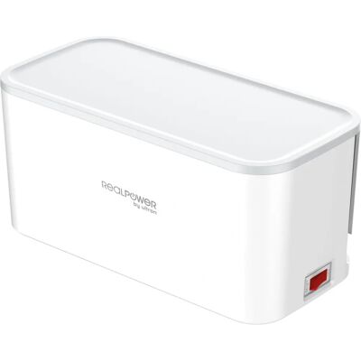 RealPower PowerBox 522 Stekkerdoos - 5 Stopcontacten, USB, USB-C RealPower PowerBox 522 Stekkerdoos - 5 Stopcontacten, USB, USB-C