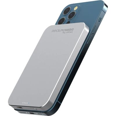 RealPower PB-5000 Mag Lithium Polymer - Powerbank RealPower PB-5000 Mag Lithium Polymer - Powerbank