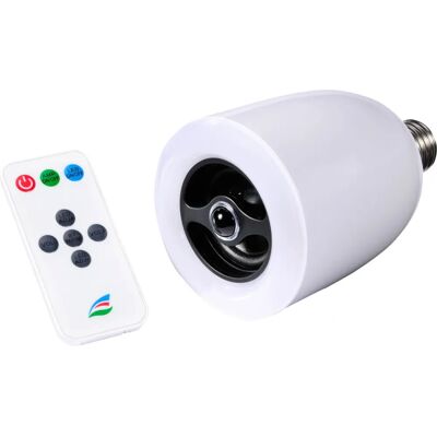 Ultron Boomer Light Weiße LED-Lampe - LED-Lampe, Bluetooth-Lautsprecher, 4,5 W, E27, A+ Ultron Boomer Light Weiße LED-Lampe - LED-Lampe, Bluetooth-Lautsprecher, 4,5 W, E27, A+