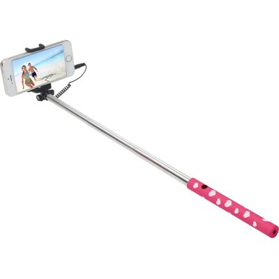 Ultron 173951 Selfie Stick Rosa, Silver, White - Selfie Stick Ultron 173951 Selfie Stick Rosa, Silver, White - Selfie Stick