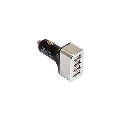 Caricatore auto RealPower 176636 - 4 porte USB - Adattatore auto Caricatore auto RealPower 176636 - 4 porte USB - Adattatore auto