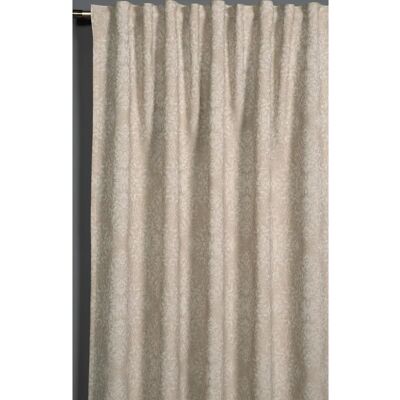 Beige Jacquard Vorhang - Dekorativ, Abdunkelnd, 140x245cm Beige Jacquard Vorhang - Dekorativ, Abdunkelnd, 140x245cm