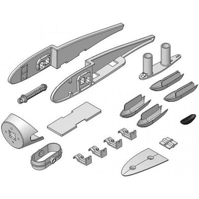 Multiplex 224398 Heron RC Modell Teil - Kunststoffteile Multiplex 224398 Heron RC Modell Teil - Kunststoffteile