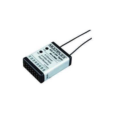 Multiplex RX-6-DR Licht RC-Empfänger - 6-Kanal, 2,4 GHz Multiplex RX-6-DR Licht RC-Empfänger - 6-Kanal, 2,4 GHz