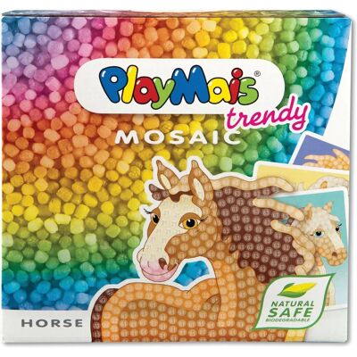 JBM 160359 Jeu d'artisanat - Mosaïque de chevaux JBM 160359 Jeu d'artisanat - Mosaïque de chevaux