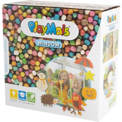 PlayMais Fenêtre Mosaïque Automne - Mosaïque - Publicité PlayMais Fenêtre Mosaïque Automne - Mosaïque - Publicité