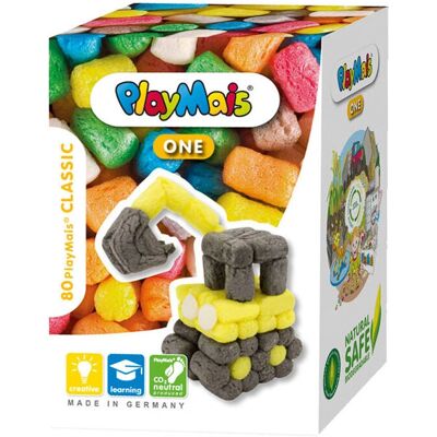 PlayMais One Spielzeug-Bauset - Über 70 Stück - Mehrfarbig PlayMais One Spielzeug-Bauset - Über 70 Stück - Mehrfarbig
