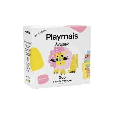 PlayMais Mosaic Zoo - Kit de création avec 6 modèles d'animaux et 2300 pièces PlayMais Mosaic Zoo - Kit de création avec 6 modèles d'animaux et 2300 pièces