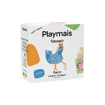 PlayMais Mosaic Farm 2300 Mosaic, 6 Cartes - Kit créatif PlayMais Mosaic Farm 2300 Mosaic, 6 Cartes - Kit créatif