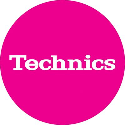 Technics Slipmat 60654 White Pink - Slipmat for Turntables Technics Slipmat 60654 White Pink - Slipmat for Turntables