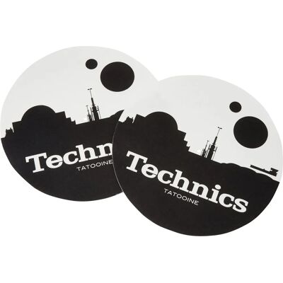 Technics Tatooine Slipmat - Accessoire pour Platine - Publicité Technics Tatooine Slipmat - Accessoire pour Platine - Publicité