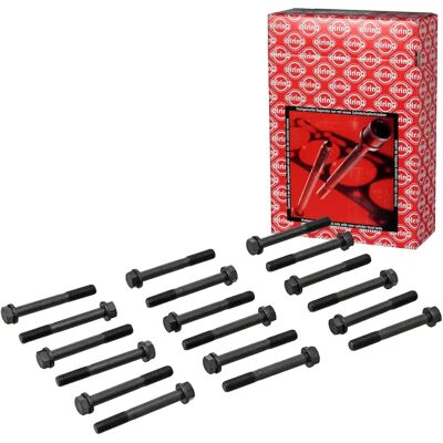 Set de 18 șuruburi cap motor ELRING 802.930 - pentru Ford Transit Set de 18 șuruburi cap motor ELRING 802.930 - pentru Ford Transit