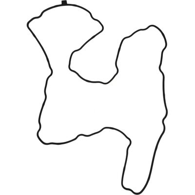ELRING 372.670 Zylinderkopfhaube Dichtung - Motorteil ELRING 372.670 Zylinderkopfhaube Dichtung - Motorteil