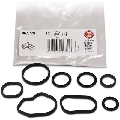 Kit guarnizioni radiatore olio ELRING - Compatibile con Mercedes-Benz, Jeep, Dodge Kit guarnizioni radiatore olio ELRING - Compatibile con Mercedes-Benz, Jeep, Dodge