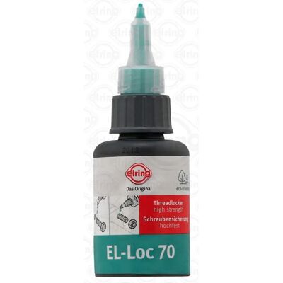 Elring El-Loc 70 Fixateur de vis - Haute résistance - 50ml - Publicité Elring El-Loc 70 Fixateur de vis - Haute résistance - 50ml - Publicité