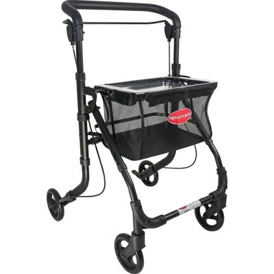 Rehaforum Medical Indoor Rollator - Schwarz - Klappbar, mit Korb Rehaforum Medical Indoor Rollator - Schwarz - Klappbar, mit Korb