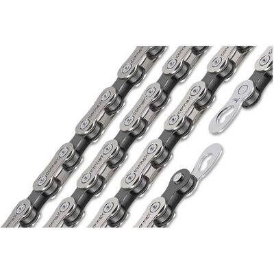 Wippermann 804 8-speed fietsketting - 114 schakels Zilver Wippermann 804 8-speed fietsketting - 114 schakels Zilver