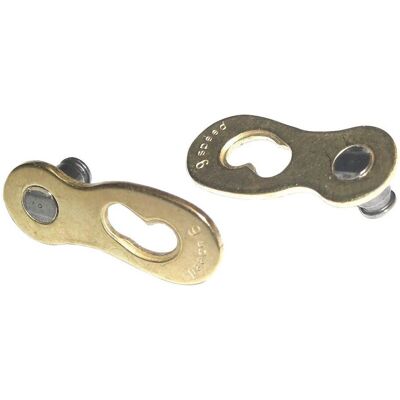 Wippermann Connex Kettingslot - 9-Speed Goud Wippermann Connex Kettingslot - 9-Speed Goud