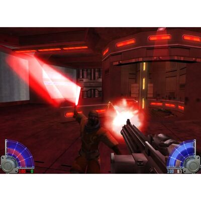 LucasArts Star Wars Jedi Knight Jedi Academy - Jeu - Publicité LucasArts Star Wars Jedi Knight Jedi Academy - Jeu - Publicité