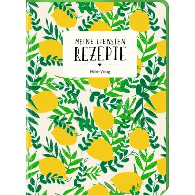 Hölker Verlag DIY Zitronen Rezeptheft - Kochbuch Hölker Verlag DIY Zitronen Rezeptheft - Kochbuch