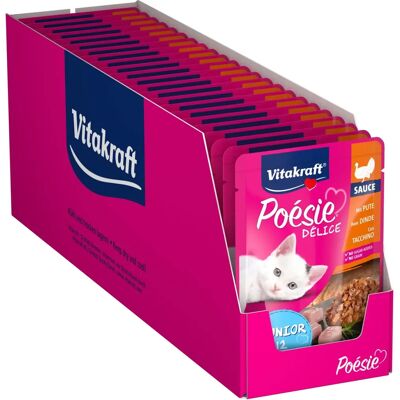 Nourriture pour Chats Dinde Poésie Délice - 23 Sachets Nourriture pour Chats Dinde Poésie Délice - 23 Sachets