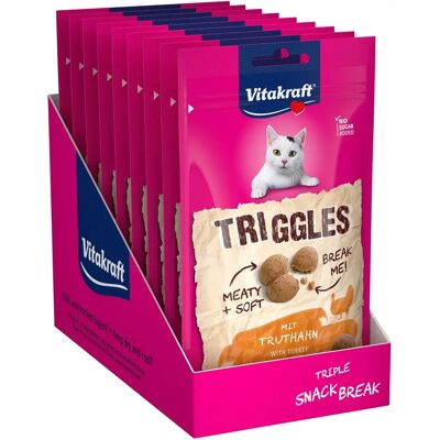 Vitakraft Multipack Triggles Truthahn - Katzensnack Vitakraft Multipack Triggles Truthahn - Katzensnack