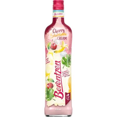 Berentzen Cherry Banana Cream Likör - 15% Vol. 0,7l - Likeur Berentzen Cherry Banana Cream Likör - 15% Vol. 0,7l - Likeur